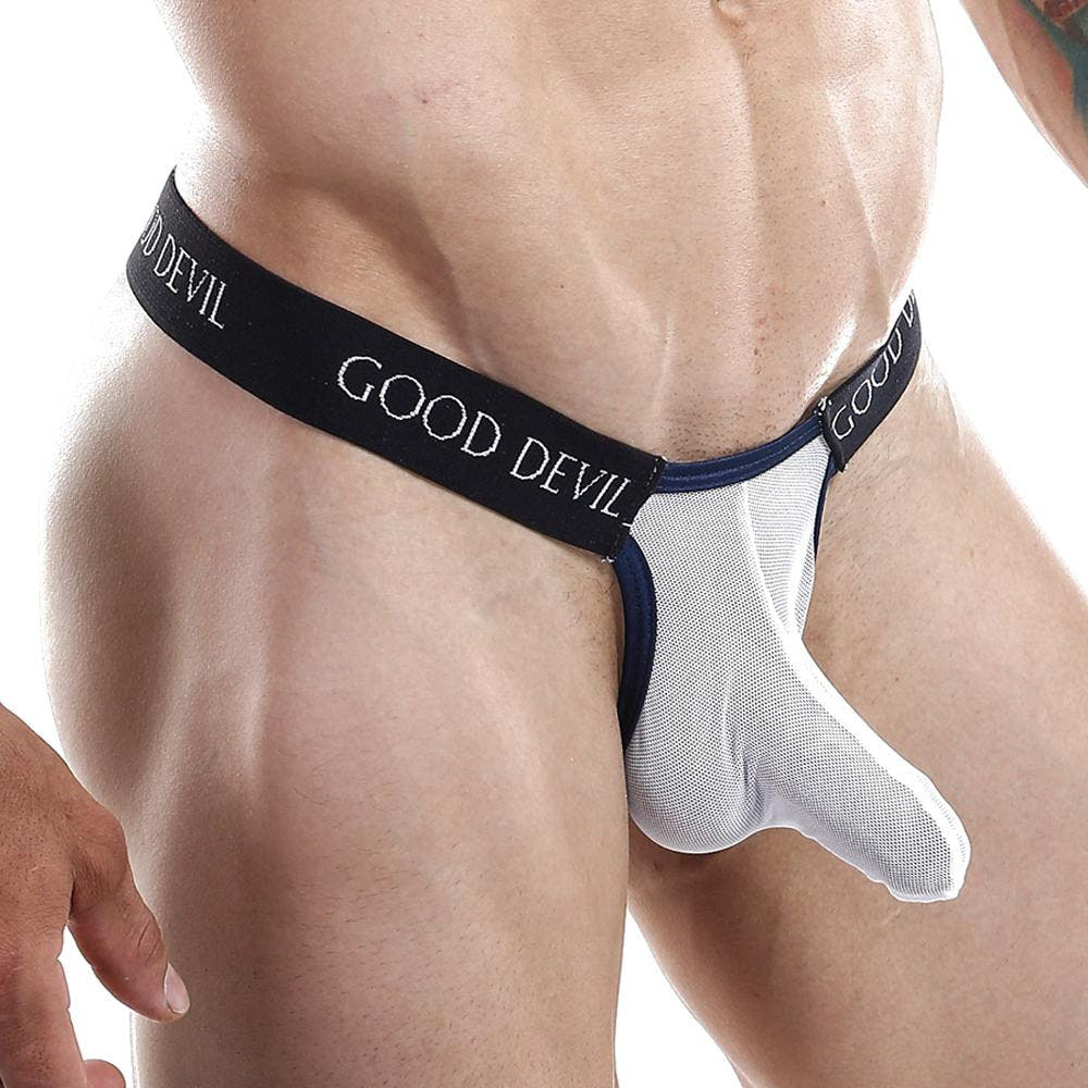 Good Devil White GDL022 G-string