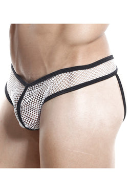 Good Devil White Mesh Jockstrap thumbnail 1