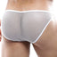 Good Devil White Sheer Net Mesh Low Rise Pouch Brief