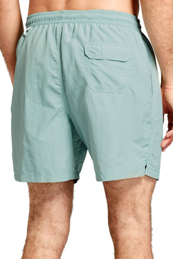 Goodfellow & Co. Pale Mint 18" Big & Tall Elastic Waist Swim Trunk thumbnail 3