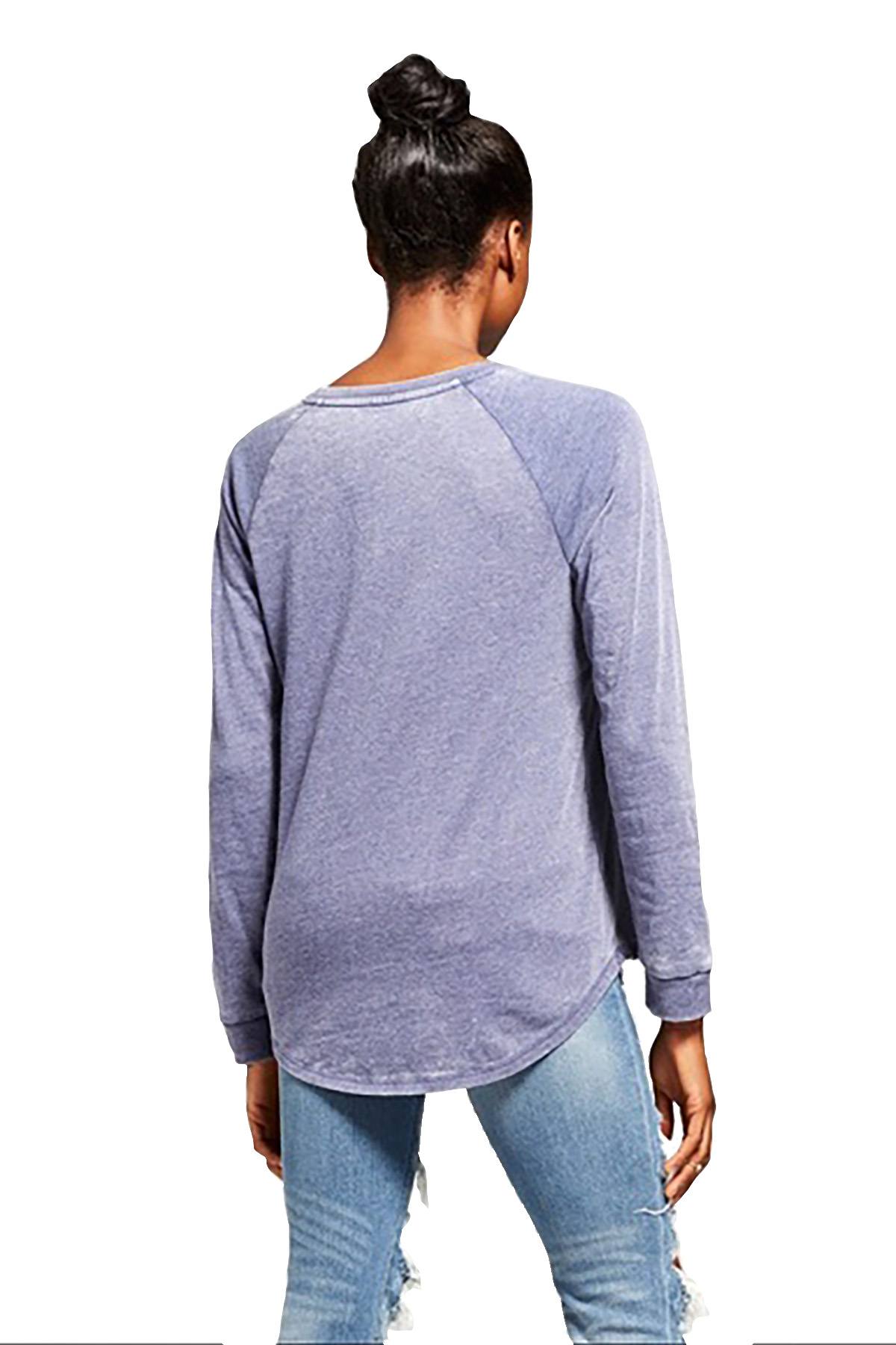 Grayson Threads Vintage Navy Montana Graphic Print Sweatshirt Tee