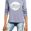 Grayson Threads Vintage Navy Montana Graphic Print Sweatshirt Tee