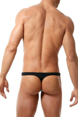 Gregg Homme Aqua/Black Sea Reef Swim Thong thumbnail 2