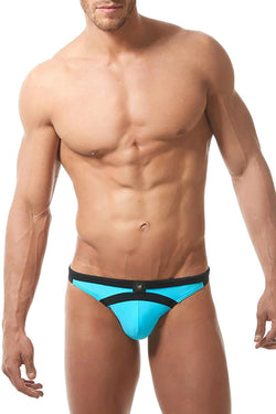 Gregg Homme Aqua/Black Sea Reef Swim Thong thumbnail 1