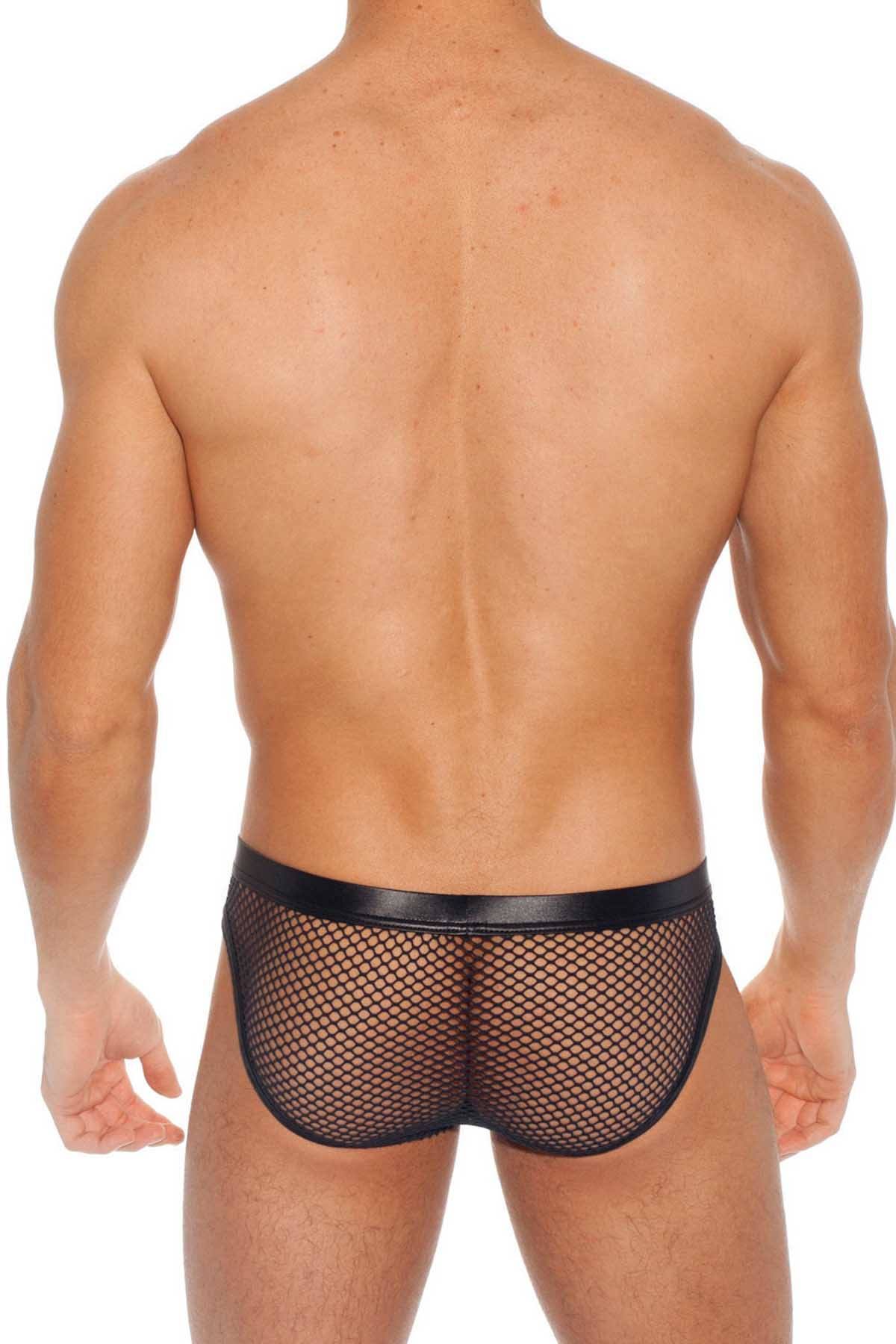 Gregg Homme Black Beyond-Doubt Mesh Brief