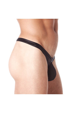 Gregg Homme Black Booster Thong thumbnail 1