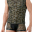 Gregg Homme Black Camo Mesh Tank Top