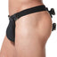 Gregg Homme Black Frame Leather Harness Thong