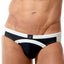 Gregg Homme Black/Grey Reef Swim Brief