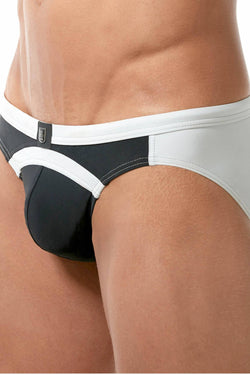 Gregg Homme Black/Grey Reef Swim Brief thumbnail 2