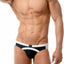 Gregg Homme Black/Grey Reef Swim Brief