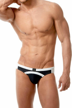Gregg Homme Black/Grey Reef Swim Brief thumbnail 4