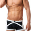 Gregg Homme Black/Grey Reef Swim Trunk