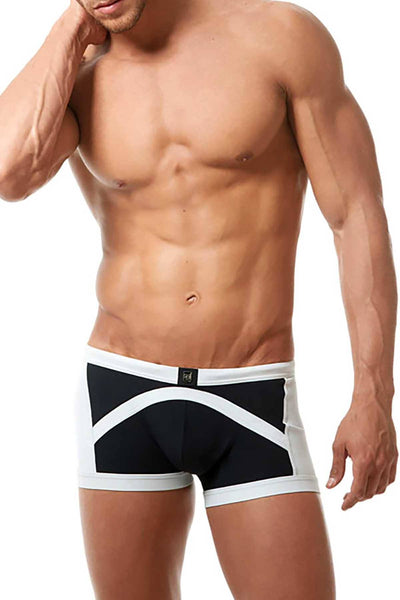 Gregg Homme Black/Grey Reef Swim Trunk