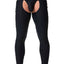 Gregg Homme Black Italian-Jersey Mythic Chaps