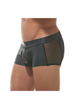 Gregg Homme Black Pleather/Mesh X Trunk thumbnail 4