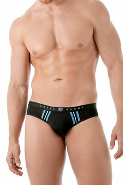 Gregg Homme Black Push-Up 2.0 Padded Brief thumbnail 4