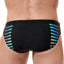 Gregg Homme Black Reflector Swim Brief