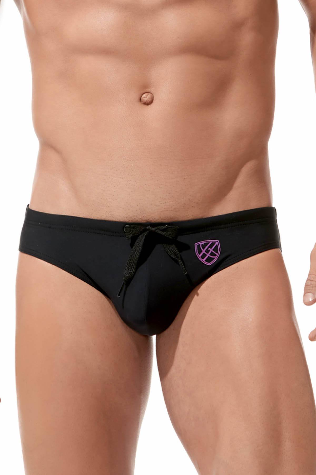Gregg Homme Black Reflector Swim Brief