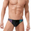 Gregg Homme Black Reflector Swim Thong