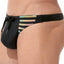 Gregg Homme Black Reflector Swim Thong