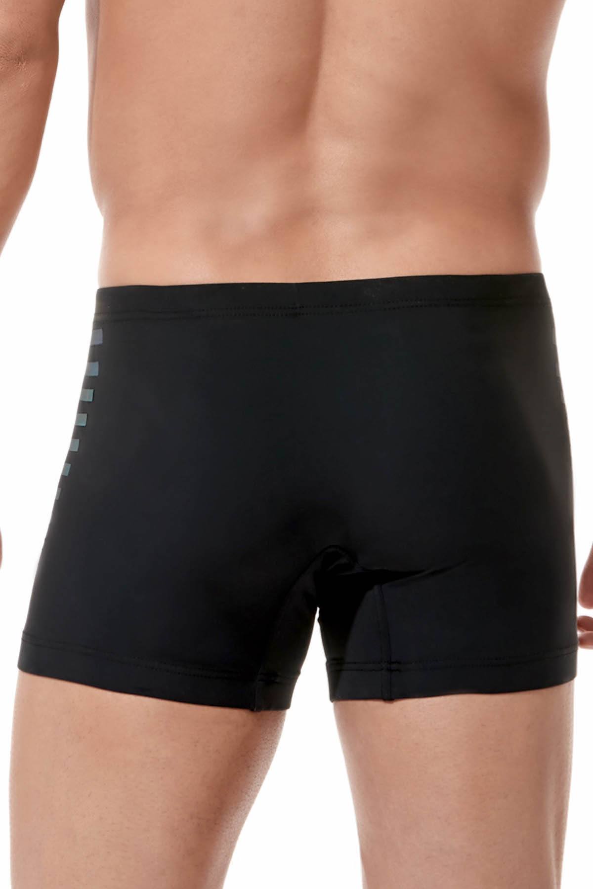 Gregg Homme Black Reflector Swim Trunk