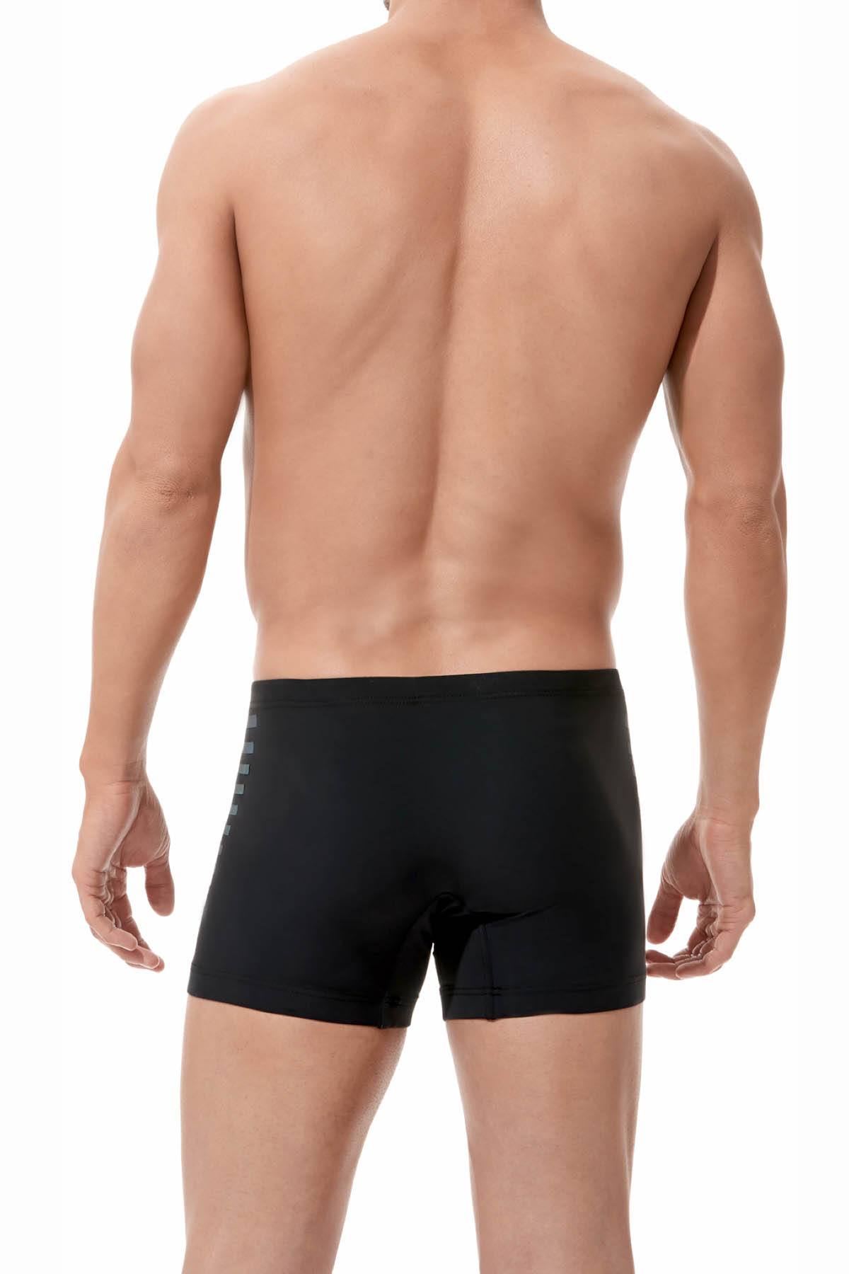 Gregg Homme Black Reflector Swim Trunk
