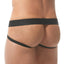 Gregg Homme Black Ribbed Modal Jock