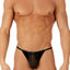 Gregg Homme Black Show-Off Candle Thong