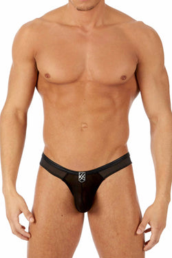 Gregg Homme Black Show-Off Thong thumbnail 4