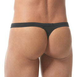 Gregg Homme Black Soiree Microfiber Thong thumbnail 3