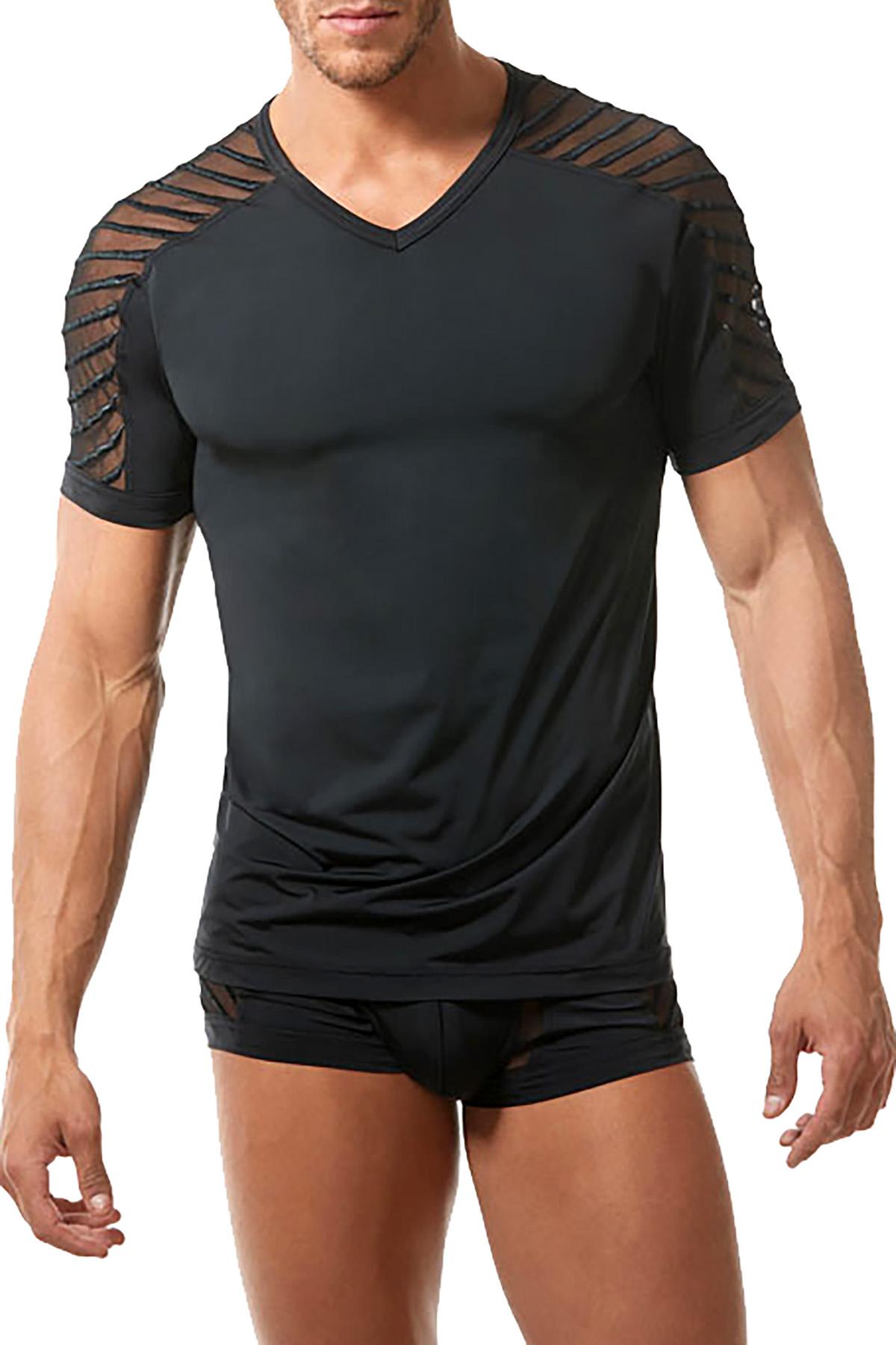 Gregg Homme Black Soiree V-Neck