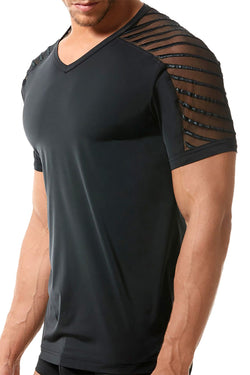 Gregg Homme Black Soiree V-Neck thumbnail 1