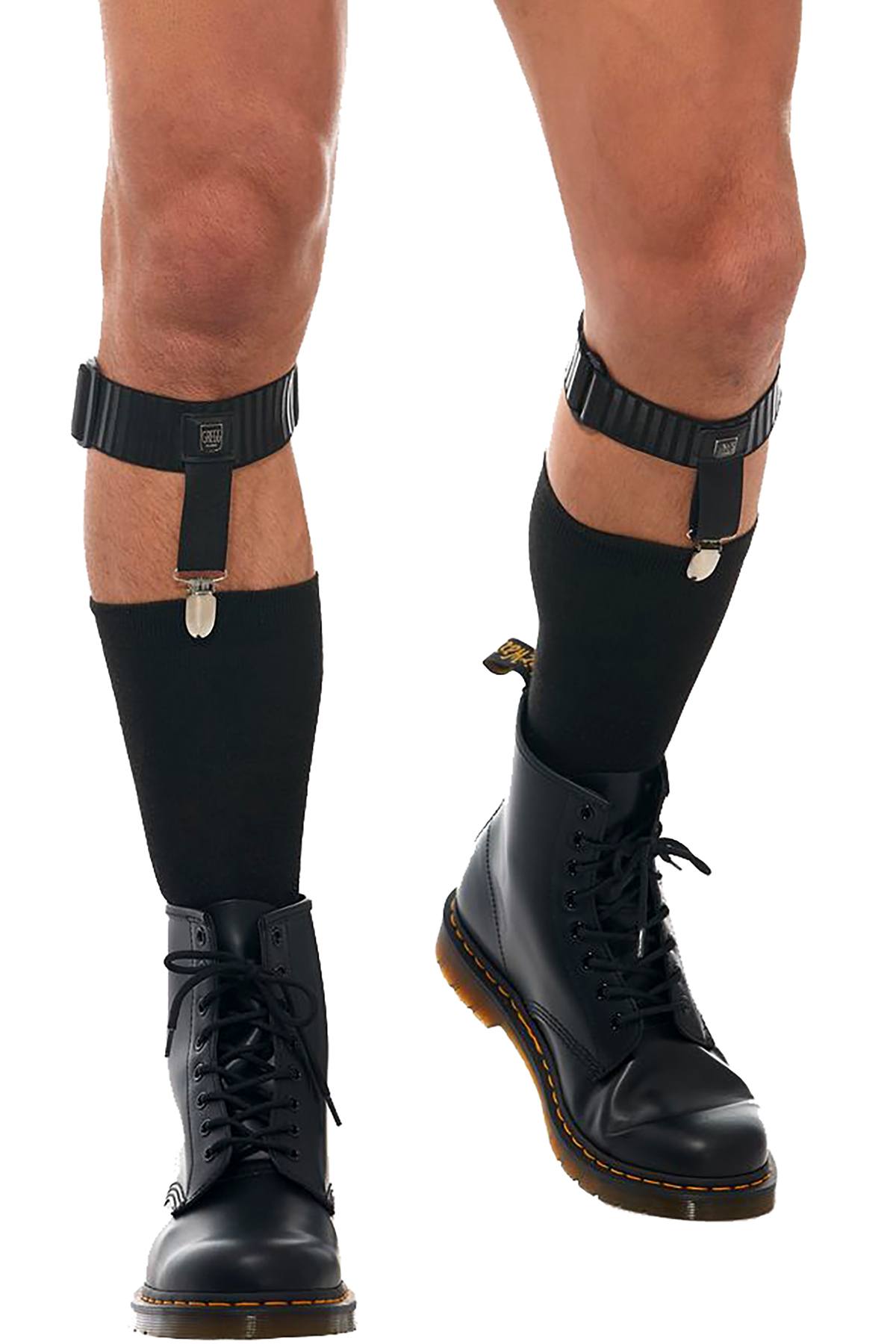 Gregg Homme Black Strap Sock Garter