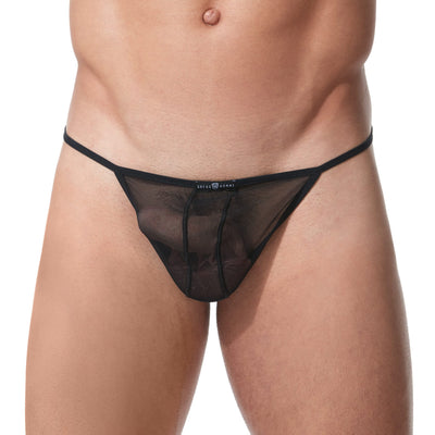 Gregg Homme Black Temptation Mesh G-String