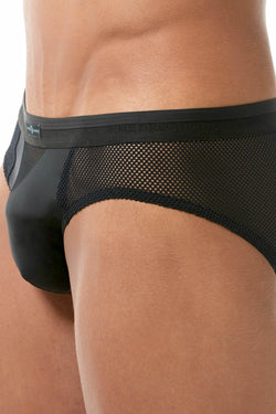 Gregg Homme Black Vigor Italian-Mesh Brief thumbnail 2