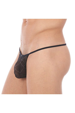 Gregg Homme Black Wired Mesh G-String thumbnail 2