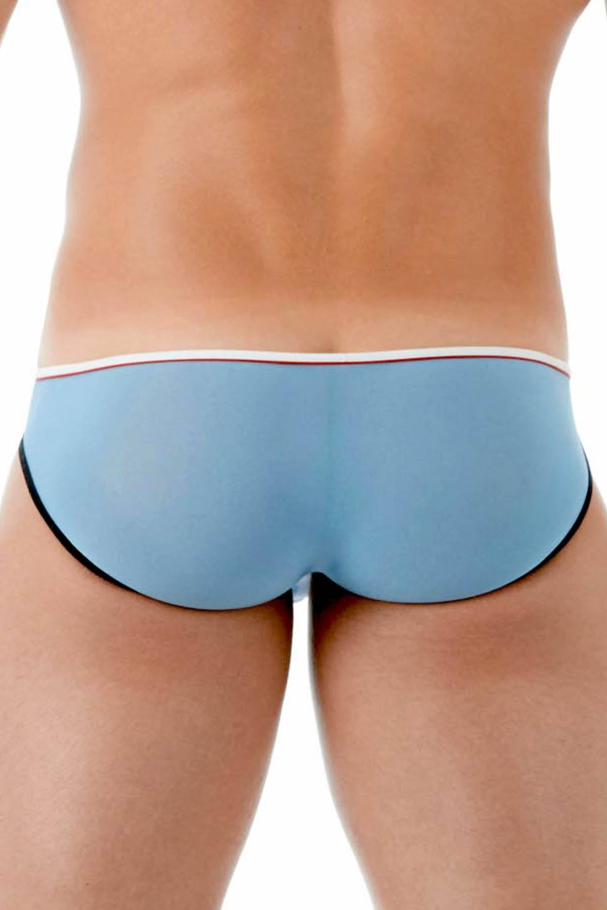 Gregg Homme Blue Affair Sheer Knit Brief