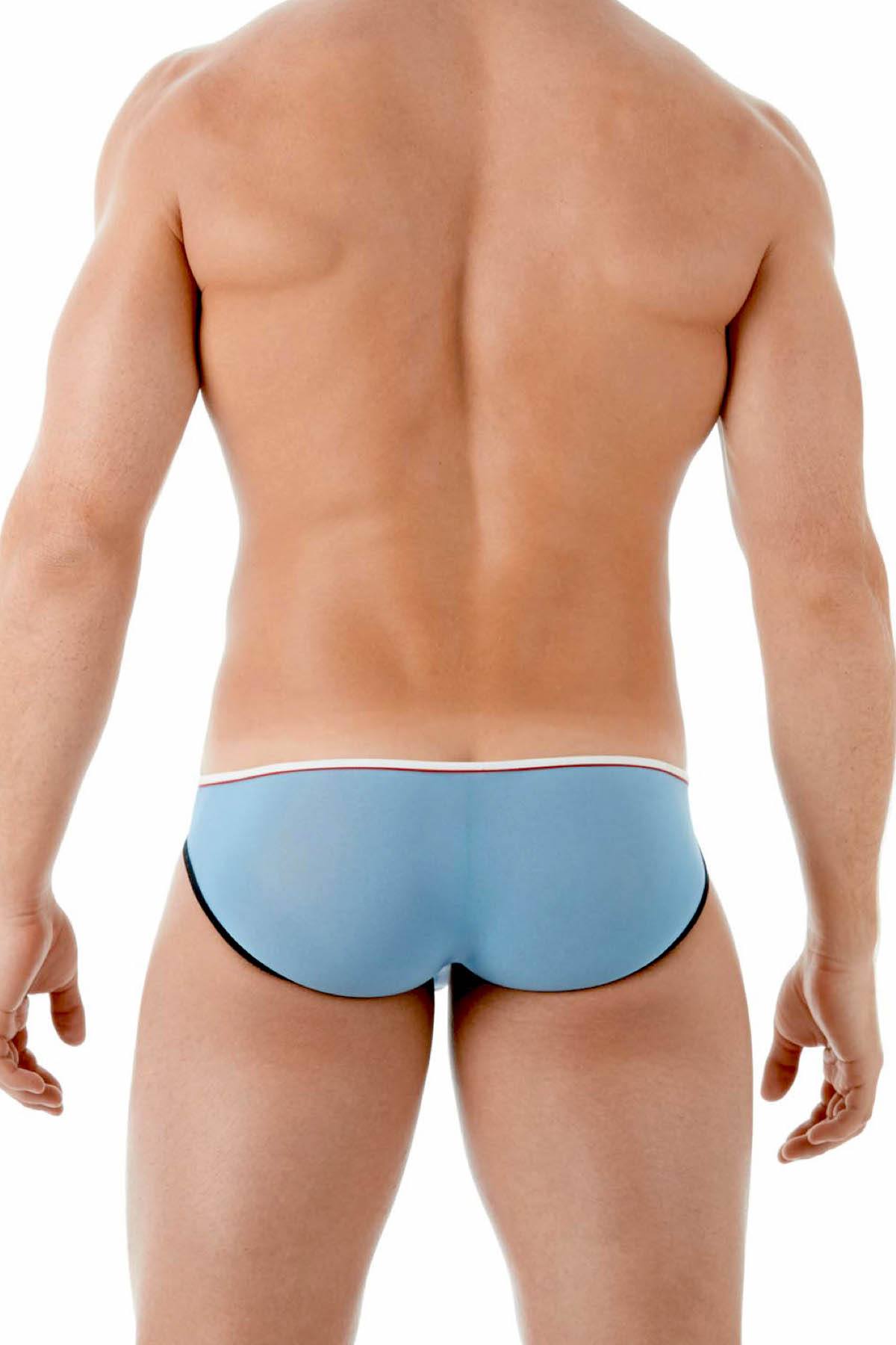 Gregg Homme Blue Affair Sheer Knit Brief