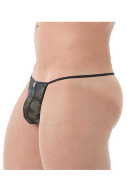 Gregg Homme Camo Italian-Mesh/Foil G-String thumbnail 2