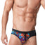 Gregg Homme Flamed-Print Swim Brief