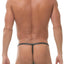 Gregg Homme Grey-Leopard Captive Pouch G-String