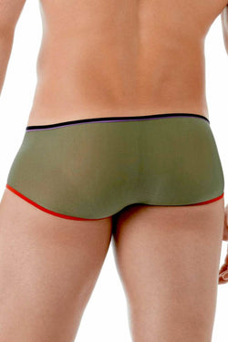Gregg Homme Khaki Affair Sheer Knit Trunk thumbnail 3