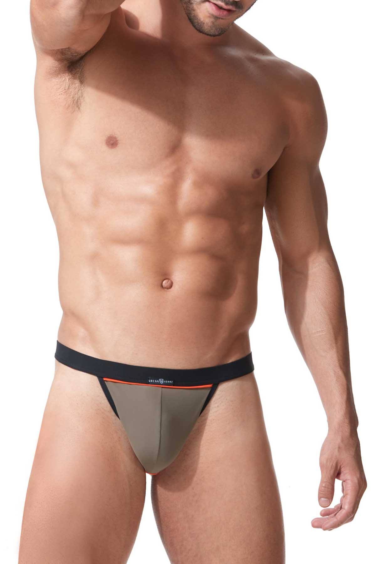 Gregg Homme Khaki Cruising Swim Thong