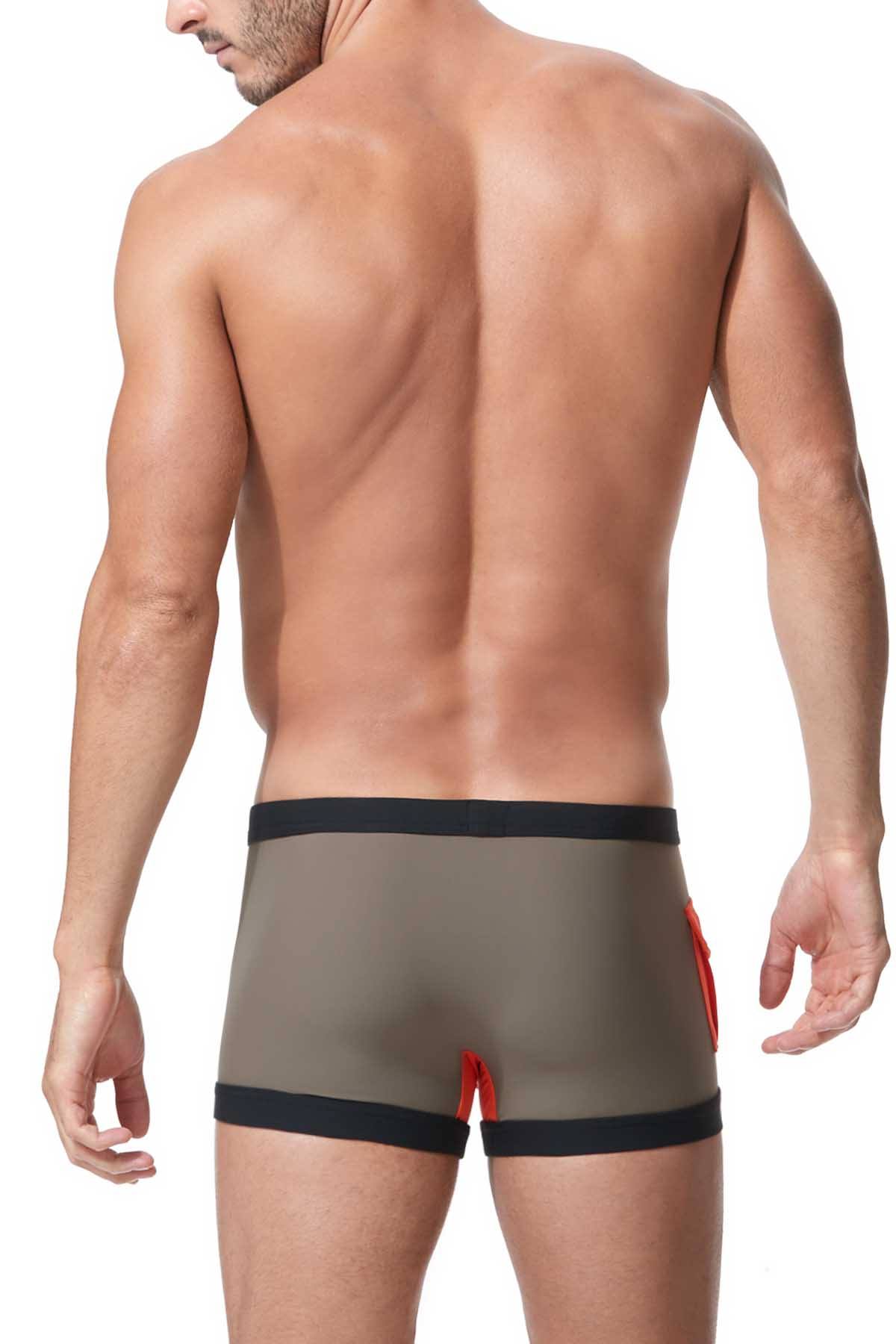Gregg Homme Khaki Cruising Swim Trunk