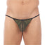 Gregg Homme Khaki Erupt Mesh Enhancing G-String