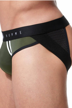 Gregg Homme Khaki Push-Up 2.0 Padded Jock thumbnail 3