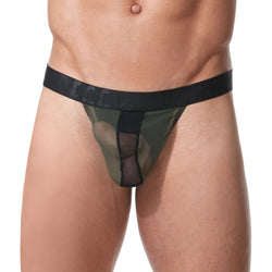Gregg Homme Khaki Temptation C-Ring Thong thumbnail 2