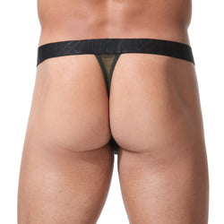 Gregg Homme Khaki Temptation C-Ring Thong thumbnail 3