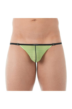 Gregg Homme Lime Mesh Suspender C-Ring String thumbnail 1
